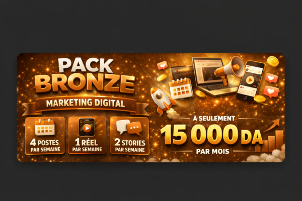 Marketing digital pack bronze